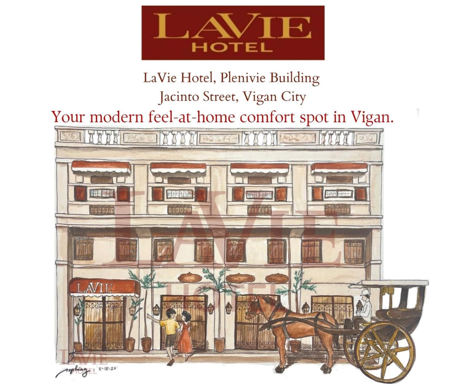 Lavie Hotel Vigan Bagian luar foto